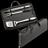 3 Piece Stainless Steel BBQ Set