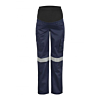 Maternity Cargo Reflective Cotton Drill Trouser