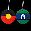 Aboriginal Flag Air Fresheners