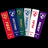Athletics Ribbons Coloured