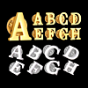 Alphabet Lapel Pins