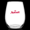 Amber Stemless Glass