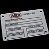 Custom Compliance Plate