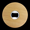 Beechwood Coaster with Bottle Opener