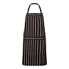 Cafe Stripe Apron Wth Pkt