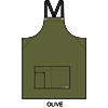 Full Bib Apron With Pockets