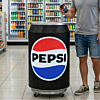 Can Fridge with LED Display