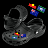 Flags Of Australia Croc Charms