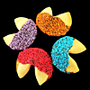 Chocolate Dipped Fortune Cookies