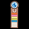 Circle Bookmark/Ruler w/ Noteflags
