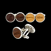 Custom Wooden Cufflinks