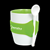 Geko Coffee Mug with Spoon