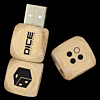 Wood USB Dice Drive