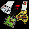 Soft Enamel Filled Medals