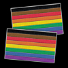 Pride Flag Woven Patches