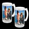 Dye Sublimation Beer Stein Glass