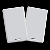 Plain Clamshell Style RFID Card