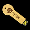 USB Wooden Key Round