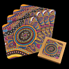 "Generations" Cork Coaster Set