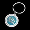 30mm Enamel - Pastel 0821 C/White, Silver Base
