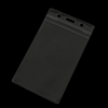60x90mm Clear Portrait Zip Close ID Holders (CR80)