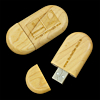 USB Wood Eco Drive Round
