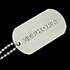 Logo Stamped Dog Tags