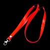 Double Safety Clip Silicone Lanyards