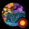NAIDOC Folding Frisbee 3