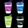 Vienna Glass Coffee Cup Flip Top