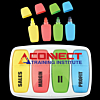 Set of 4 Extendable Wax Highlight Markers in Case