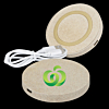 Natural Wireless Charger - Round