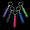 Aluminium Whistle Keyring