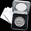 Windowed Tin Medal Case
