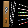 Paper Coloured Straws