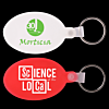 PVC Oval Keyring