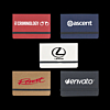 Sticky Notes & Flags In Business Card Case