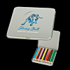 12 Piece Colored Pencil Tin