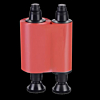 Evolis Red Mono Ribbon Suit Zenius or Primacy