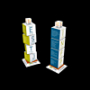 Revolving Tower 3D Calendar