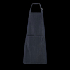 Grant Denim Bib Apron With Pocket