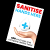 Hand Sanitiser Location Sign