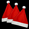 In Stock Felt Santa Hats