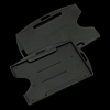 Open Face Rigid Card ID Holder