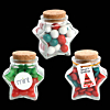 Star Glass Jars