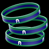 Torres Strait Island Flag Wristbands