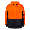 Hi Vis Full Zip Hoodie