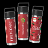 Christmas Red 532ml Bell Bottle with Solid Handle