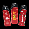Christmas Red 500ml Bell Bottle with Carry Handle
