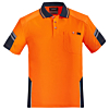 Mens Reinforced Hi Vis Squad S/S Polo